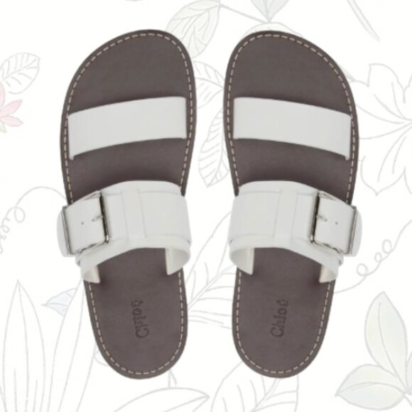 Chloe Shoes - Chloé Rebecca Slide Sandal Size 38